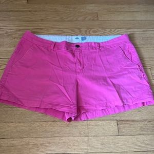Pink old navy shorts